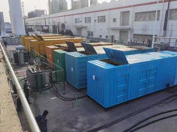 桂林柴油发电机出租案例展示